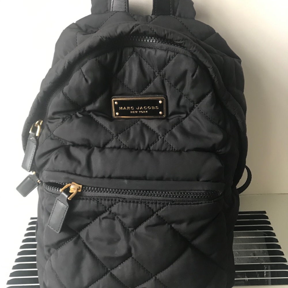 Marc Jacob black backpack